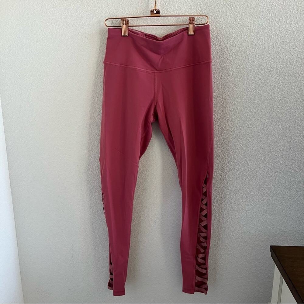 Victoria Sport Victoria's Secret Tight Pink Strappy Faded Pink Small